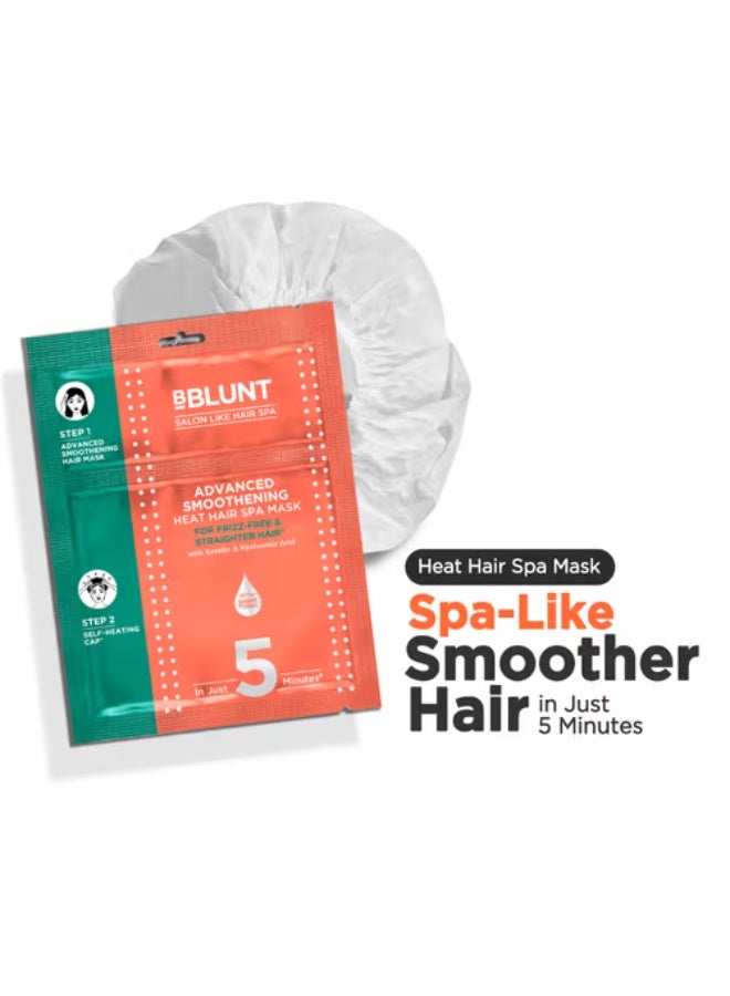 بي بلانت قناع الشعر الحراري المتطور من بي بلانت لتنعيم الشعر بالكيراتين وحمض الهيالورونيك - 70 غرام (عبوة واحدة) | يجعل الشعر ناعمًا ومستقيمًا وخاليًا من التجعد | يغذي الشعر بعمق | يمنحه لمعانًا رائعًا | للرجال والنساء - Image 2